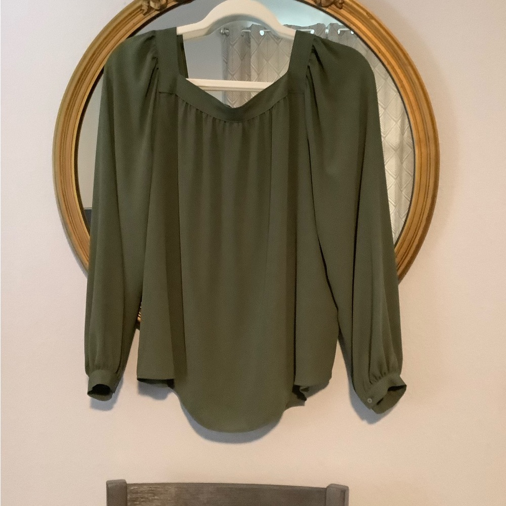Loft Green blouse - Picture 2 of 4